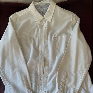 White Womens Button Up Shirt